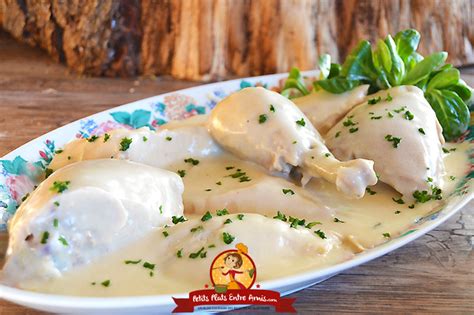 Poule La Sauce Blanche Petits Plats Entre Amis