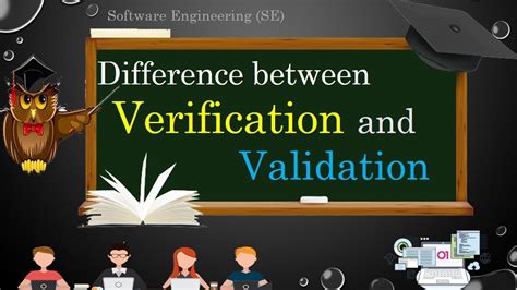 Difference Between Verification And Validation Youtube