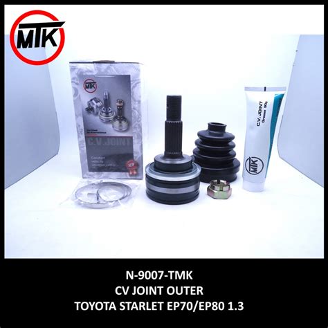 Jual CV JOINT LUAR TOYOTA STARLET EP70 EP80 1 3 TMK AS RODA Shopee