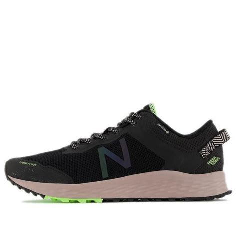 New Balance Wmns Fresh Foam Arishi Trail Gtx Bleached Lime Glow Black Trail Running Shoes