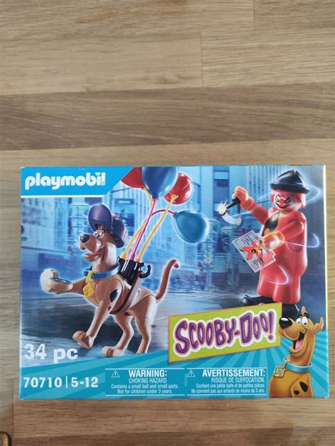 Scooby Doo avec fantôme du clown Playmobil Beebs