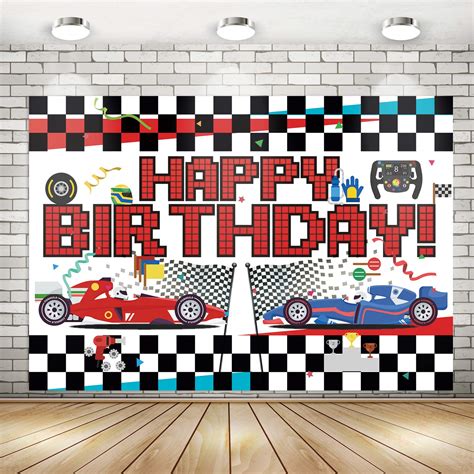 Buy Race Car Theme Party Decorations Race Car Happy Birthday Racing Car