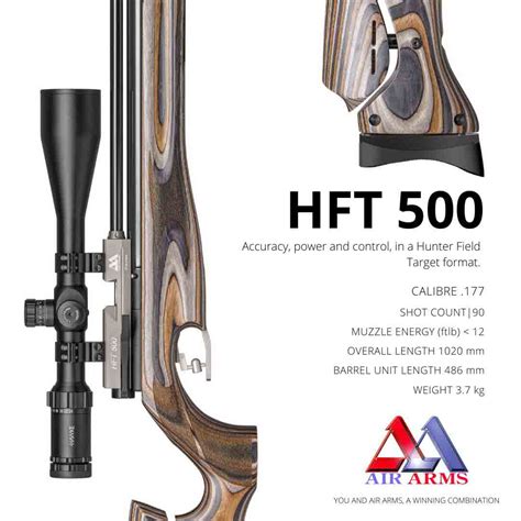 Air Arms HFT 500 - Accuracy, power and control, in a Hunter Field ...