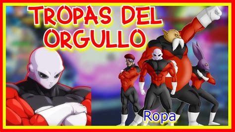 Tropas Del Orgullo Dragon Ball Xenoverse Ropa Youtube