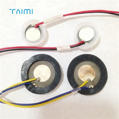 Piezoelectric Ceramics Ultrasonic Atomizing Transducer For Humidifier