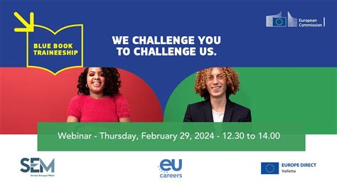 Webinar Traineeships At The European Commission Youtube