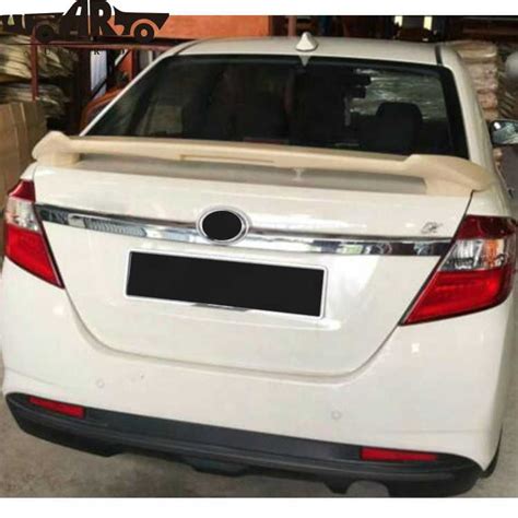 Perodua Bezza Trd V Style Rear Spoiler With Led Changzhou