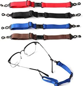 Amazon Pcs Adjustable Sunglasses Strap Eyeglass Holder Sports