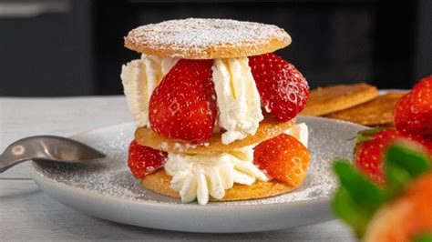 Mille Feuille Aux Fraises Id E Recette Grand Fermage