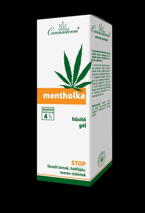 Cannaderm Mentholka H S T G L Ml Pl Za Patika Webshop