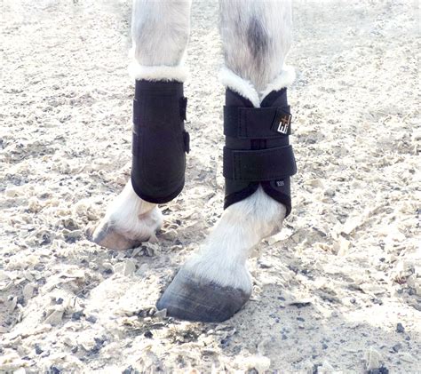 Equine Healthcare International Pro Series Fleece Boots - Black