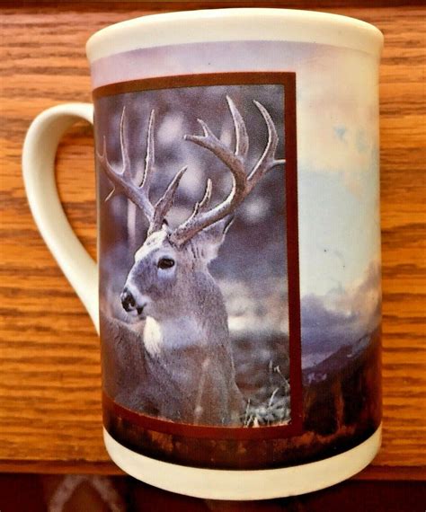 Deer Coffee Mug Hunting Cedar Key New Tag Fall Sport Sportsman Antlers