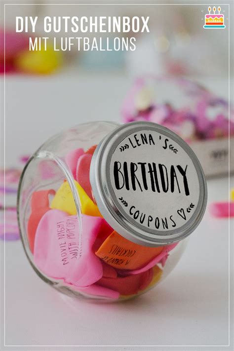 DIY Gutscheinbox Zum Geburtstag Geniale Geschenkidee Gutscheinbox