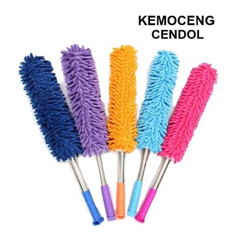 Jual Kemoceng Tarik Microfiber Panjang Pendek Alat Kebersihan