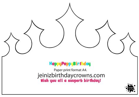 Корона из мастики шаблон - 65 фото