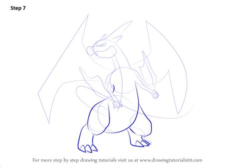 Mega Charizard Y Drawing