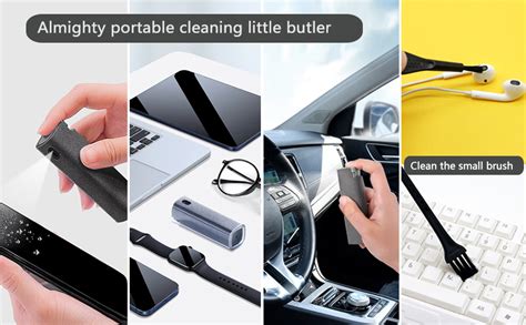 Screen Cleaner 2in1 Touchscreen Mist Cleaner Spray and Wipe Tool Car ...