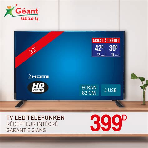 TV LED TELEFUNKEN 32 9adhity