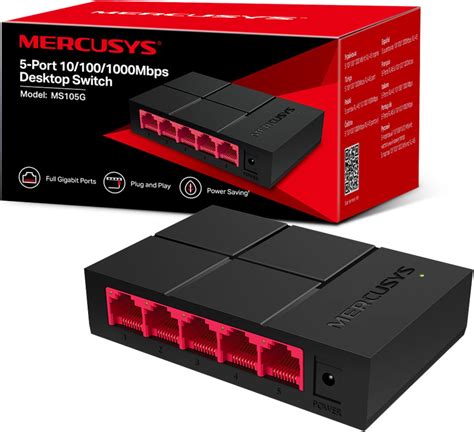 Mercusys Port Mbps Desktop Ethernet Switch Hub Ethernet