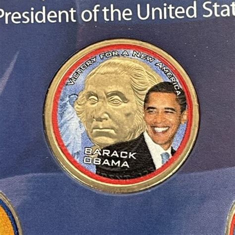 Barack Obama Presidential Coin Collection Set Of Four Coins Ebay