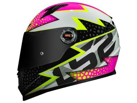 Capacete Moto Fechado Ls Ff Feminino Manolo Motos