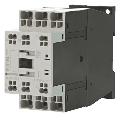 DILM25 11 220V50 60HZ PI Eaton Moeller Contactor 25 A DIN Rail