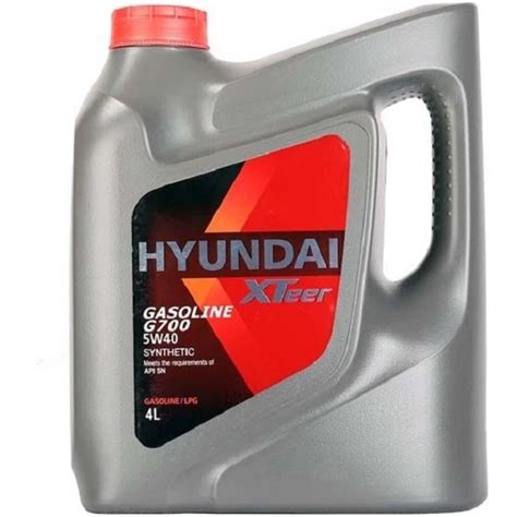 روغن موتور هیوندای اکستیر مدل Hyundai XTeer 5W-40 SN حجم 4 لیتر ...