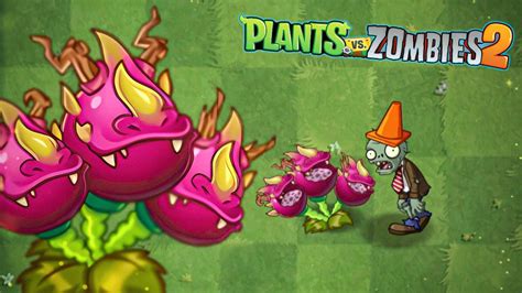 Probando NUEVA PLANTA Plants Vs Zombies 2 Arena FRUTO DRAGON