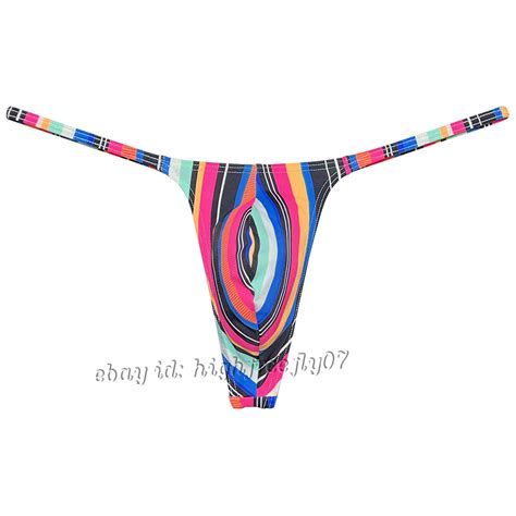 Men Posing Thong Underwear Micro Bikini Swim Tangas Slim Pouch G String Lingerie International