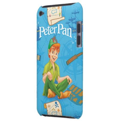 Peter Pan Sitting Down Ipod Touch Case Zazzle