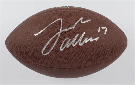 Josh Allen Signed Football (Beckett COA) | Pristine Auction