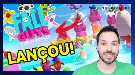 Lan Amento De Fall Guys Jogo J Dispon Vel Para Baixar Na Ps Plus