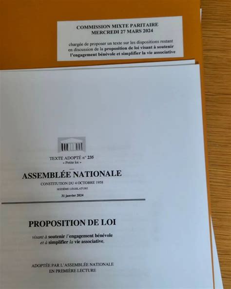 Vote De La Proposition De Loi Pour La Vie Associative Graziella