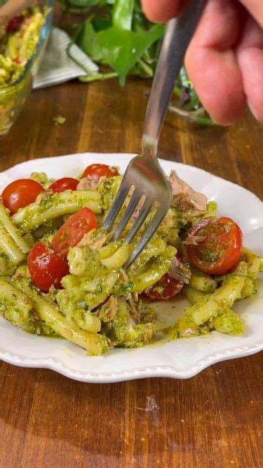 Pasta Fredda Al Pesto Di Rucola Ricette Di Cucina Ricette