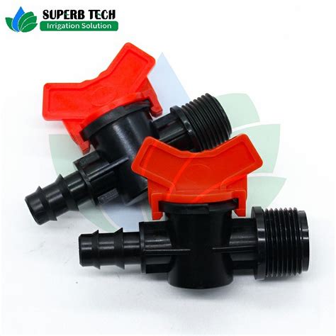 Farm Irrigation System Plastic Bypass Control Valve For Drip Tube