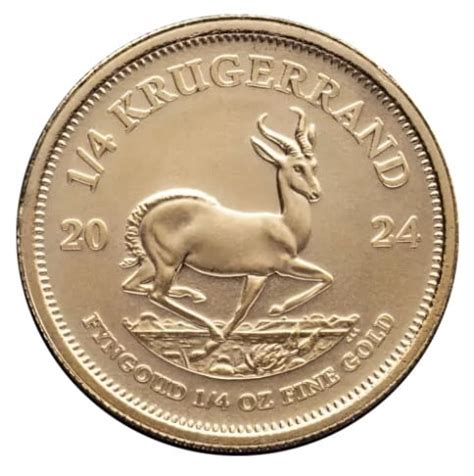 Złota moneta Krugerrand 1 4 oz 2024 1 4 uncji złoto Sklep