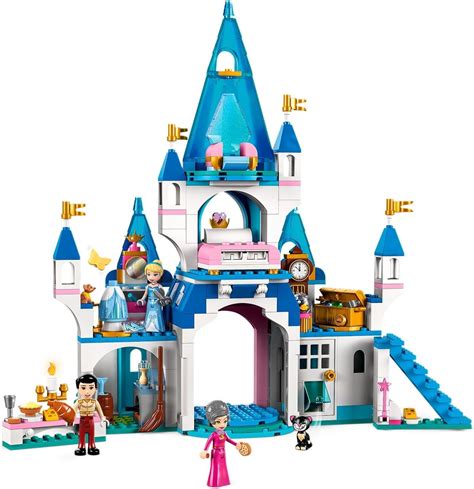 Klocki LEGO 43206 Zamek Kopciuszka i księcia z bajki DISNEY PRINCESS