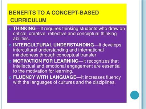 Concept Based Curriculum Need Of Future