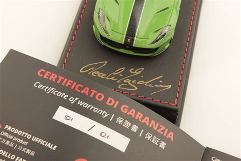 Ferrari 812 GTS Metallic Green – Atelier by MR Collection