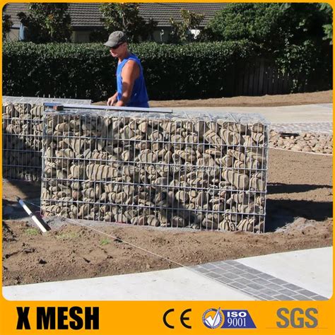 Astm A975 Standard Galvanized Gabion Basket Canada With Ce Certificate