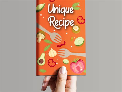 Recipe book cover design by Pranto Kumar Das on Dribbble