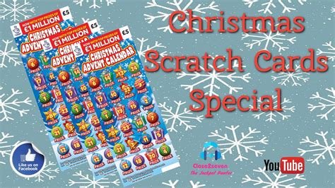 Christmas Scratch Cards Special Youtube