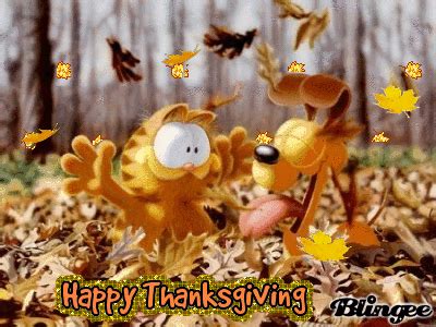 Garfield & Odie Happy Thanksgiving! Picture #76075645 | Blingee.com