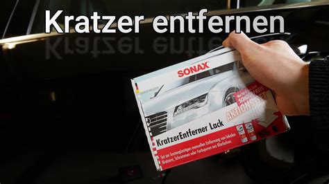 Kratzer Am Auto Kinderleicht Entfernen Sonax Kratzer Entferner Lack