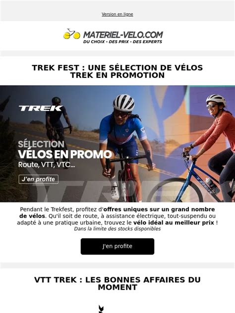 Code promo Materiel velo valide 80 de réduc uniquement en Mai 2024