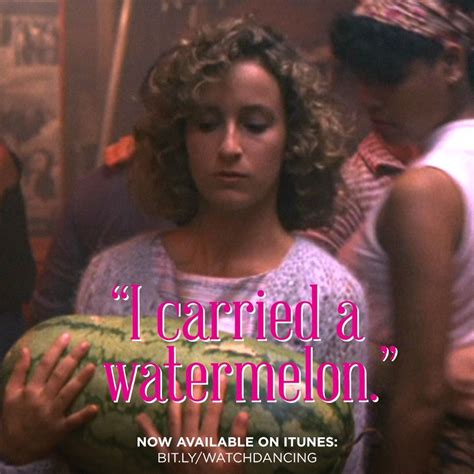 I carried a watermelon.