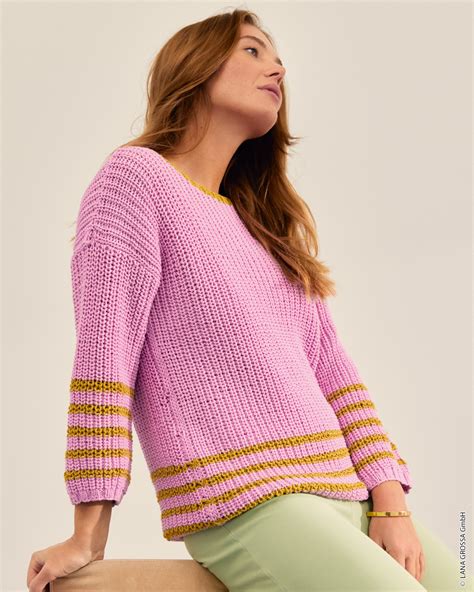 Strickset Pullover Aus Promessa Und Dodici Von Lana Grossa