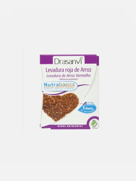 Nutrabasics Levadura Roja Arroz Mg C Psulas Drasanvi