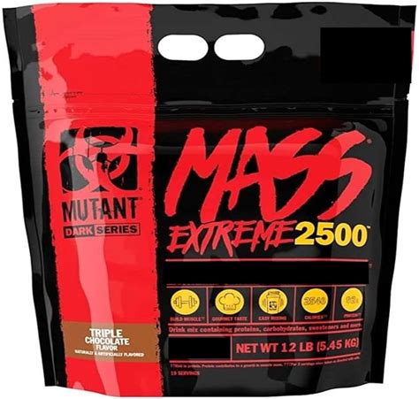 Mutant Mass Extreme 2500 12 Libras Efn Suplementos