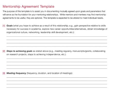 Mentor Agreement Best Practices And Template Mentorcruise